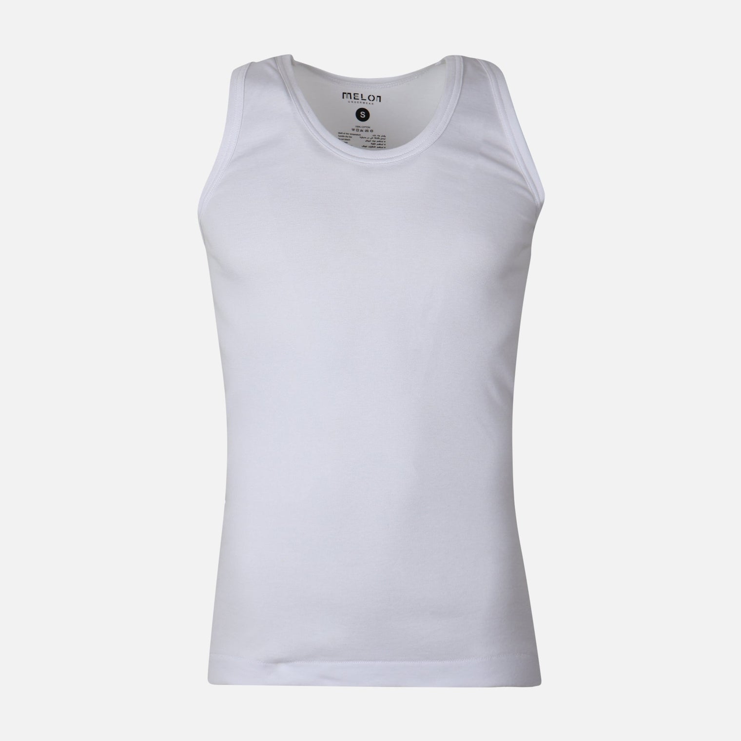 Men Innerwear Vest White 3 Pieces