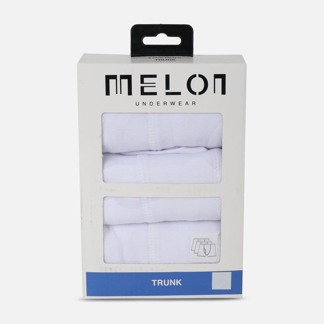 MEN TRUNK WHITE 3 PIECES
