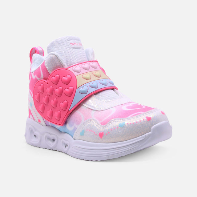 GIRLS LIGHT VELCRO BOOTS