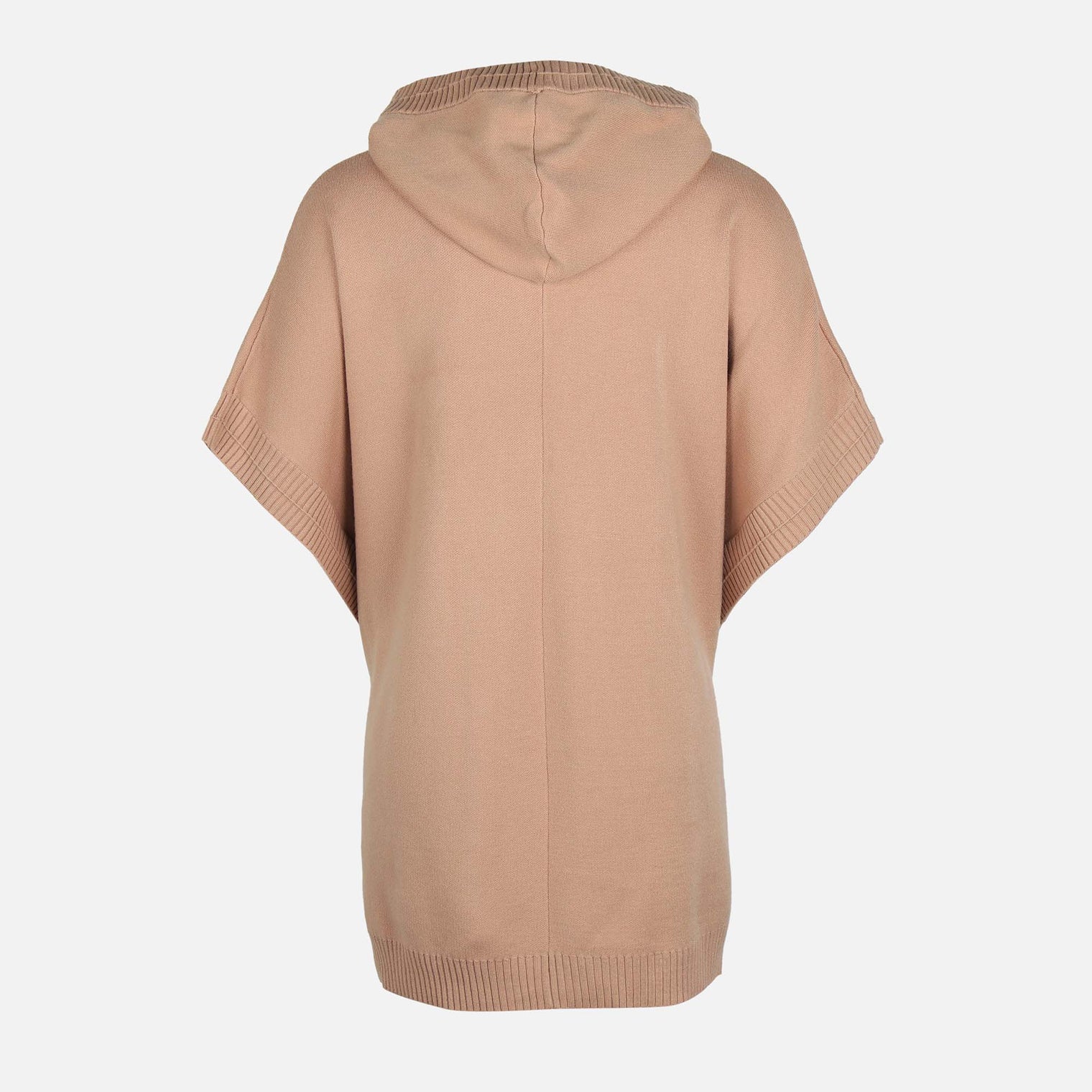 WOMEN HOODED OVERSIZE CARDIGAN