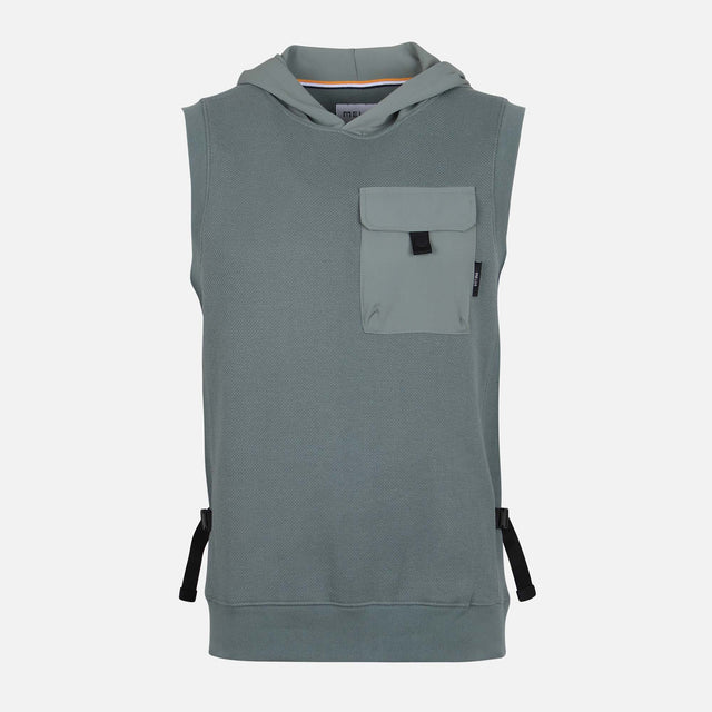 MEN HOODED VEST