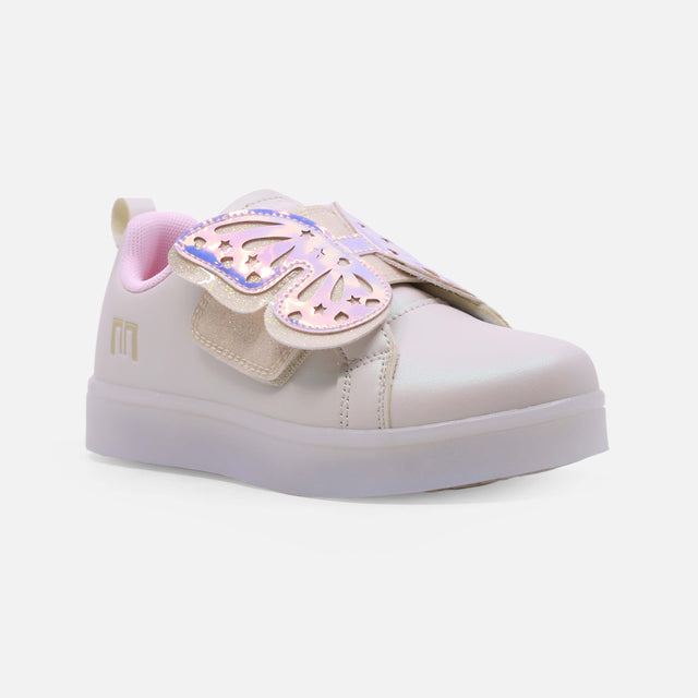 GIRLS LIGHT VELCRO SHOES