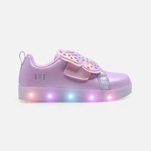 GIRLS LIGHT VELCRO SHOES