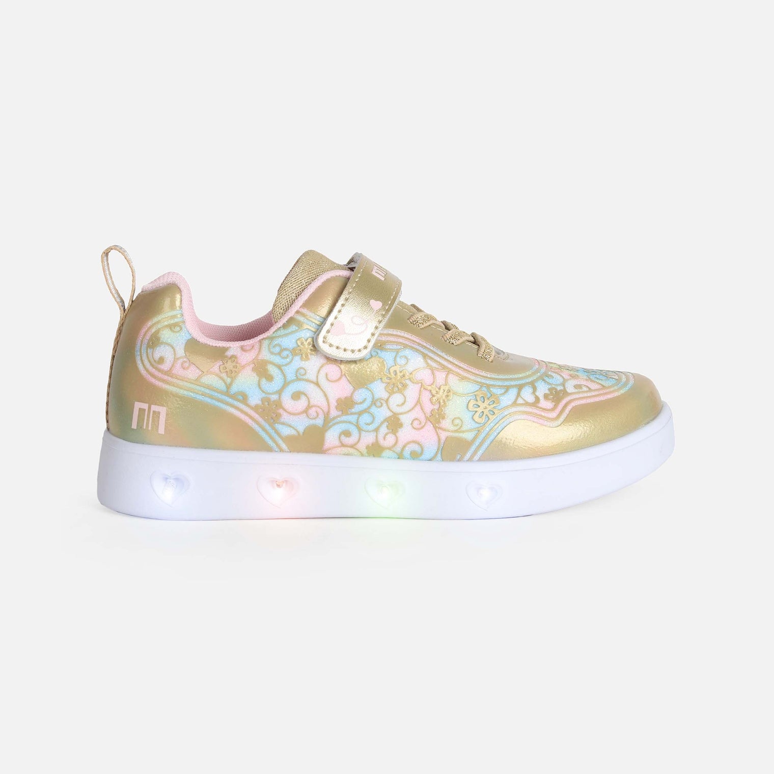 GIRLS LIGHT VELCRO SHOES