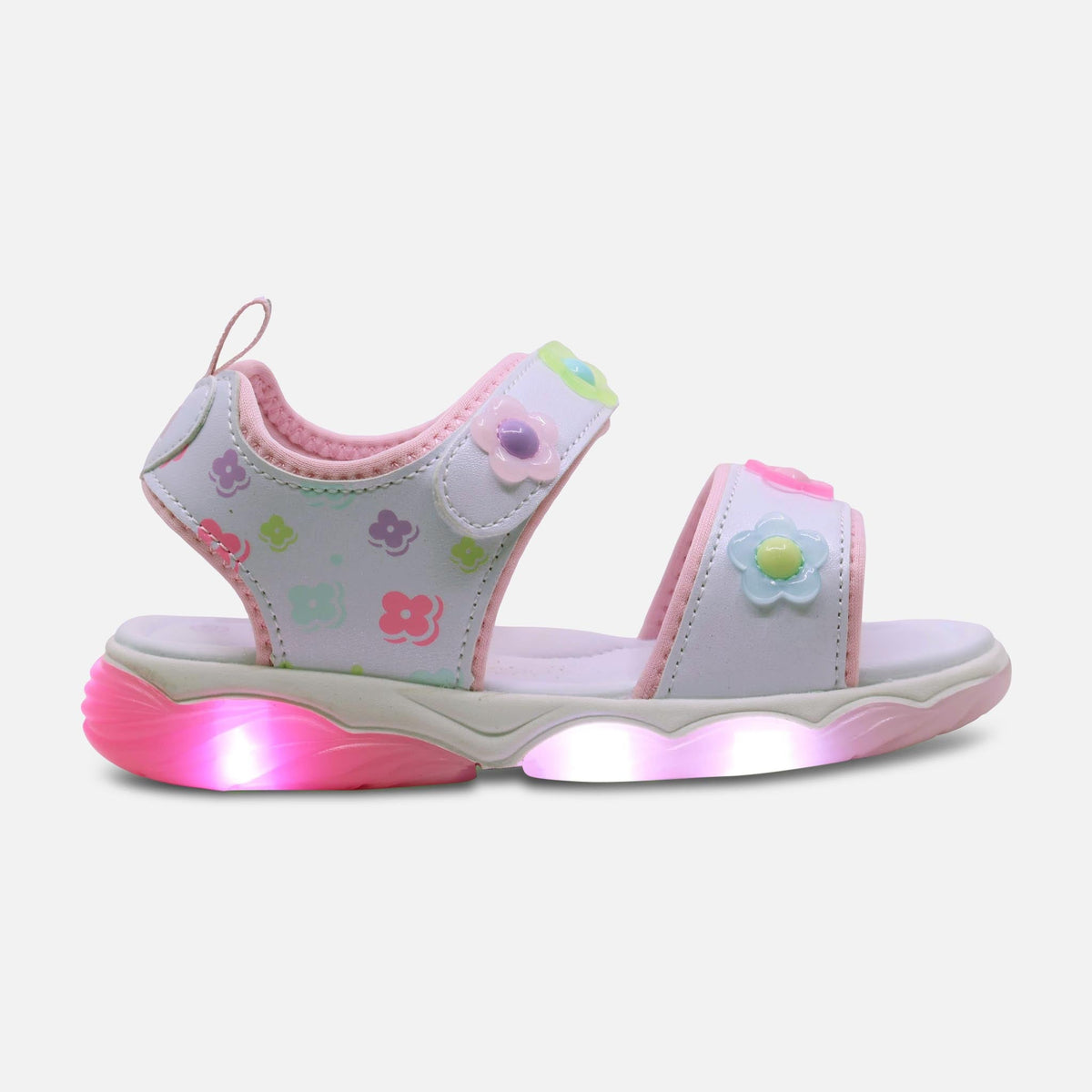 GIRLS LIGHT SLIP-ON SANDALS