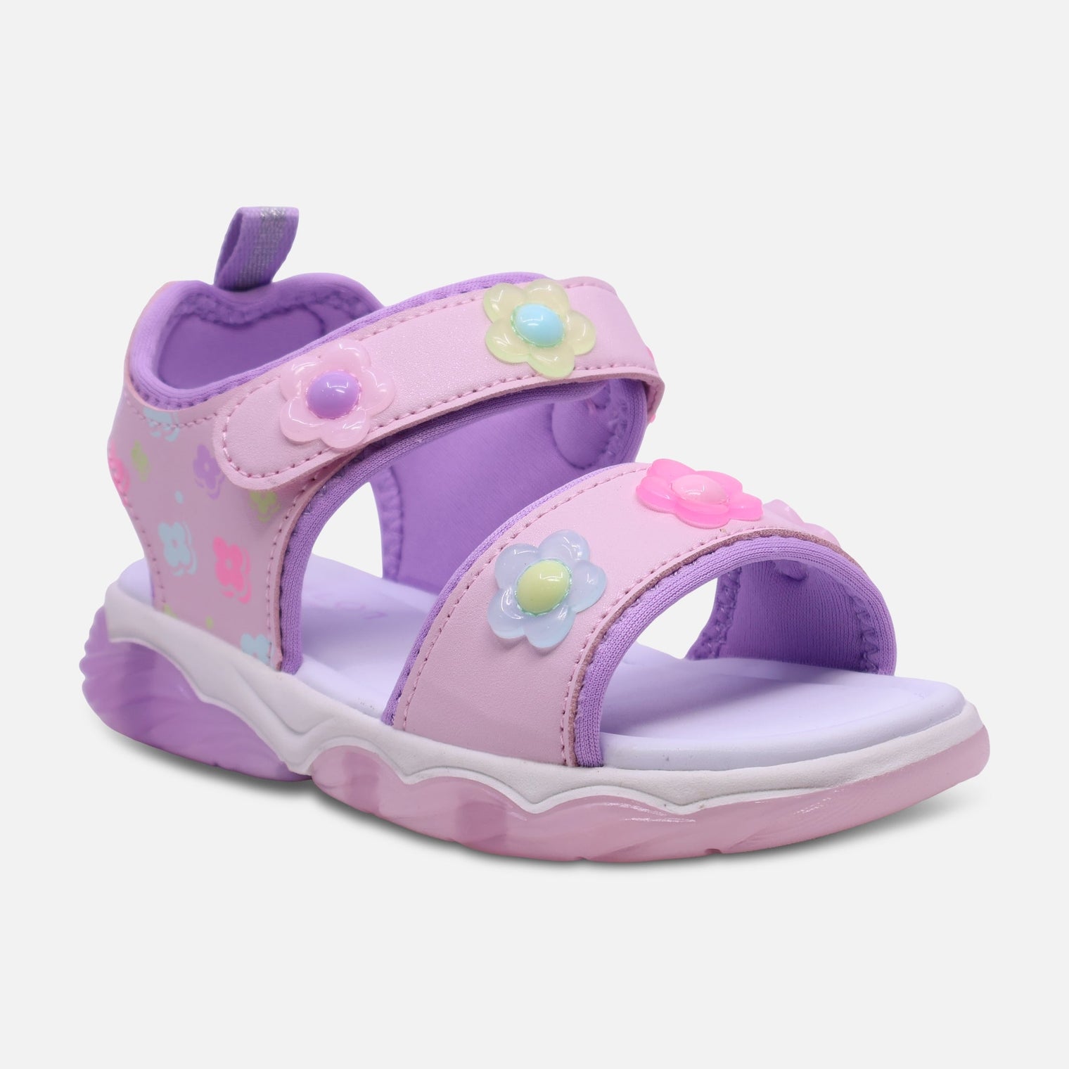 GIRLS LIGHT SLIP-ON SANDALS