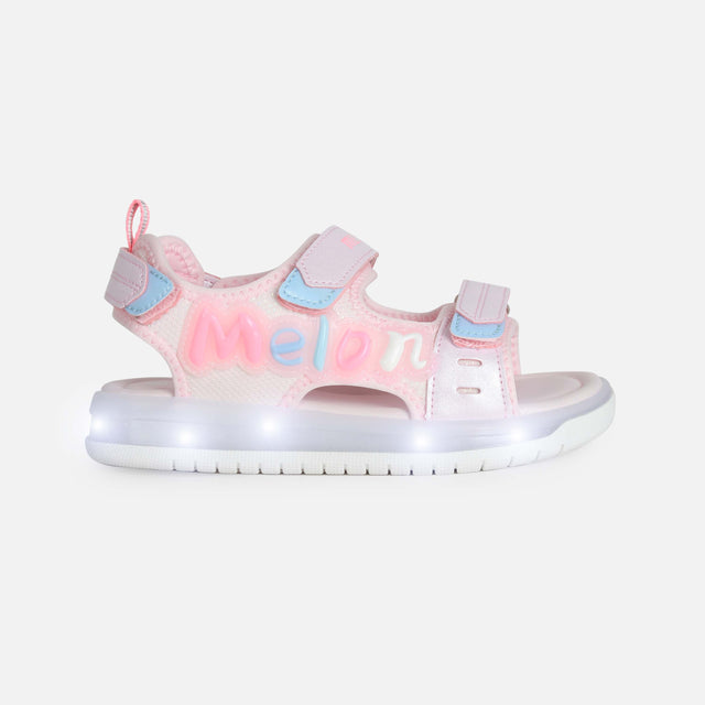 GIRLS LIGHT SLIP-ON SANDALS