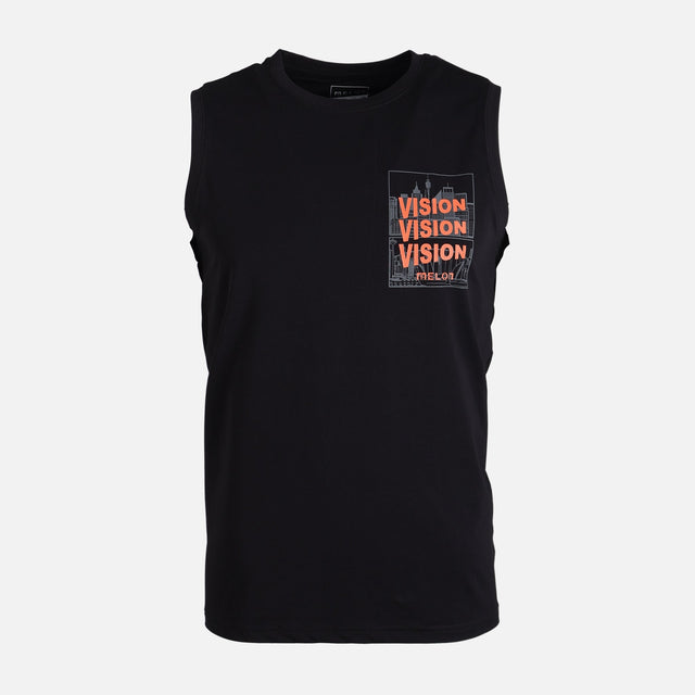 MEN VEST ROUND NECK REGULAR FIT