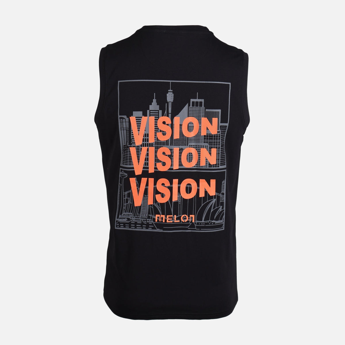 MEN VEST ROUND NECK REGULAR FIT