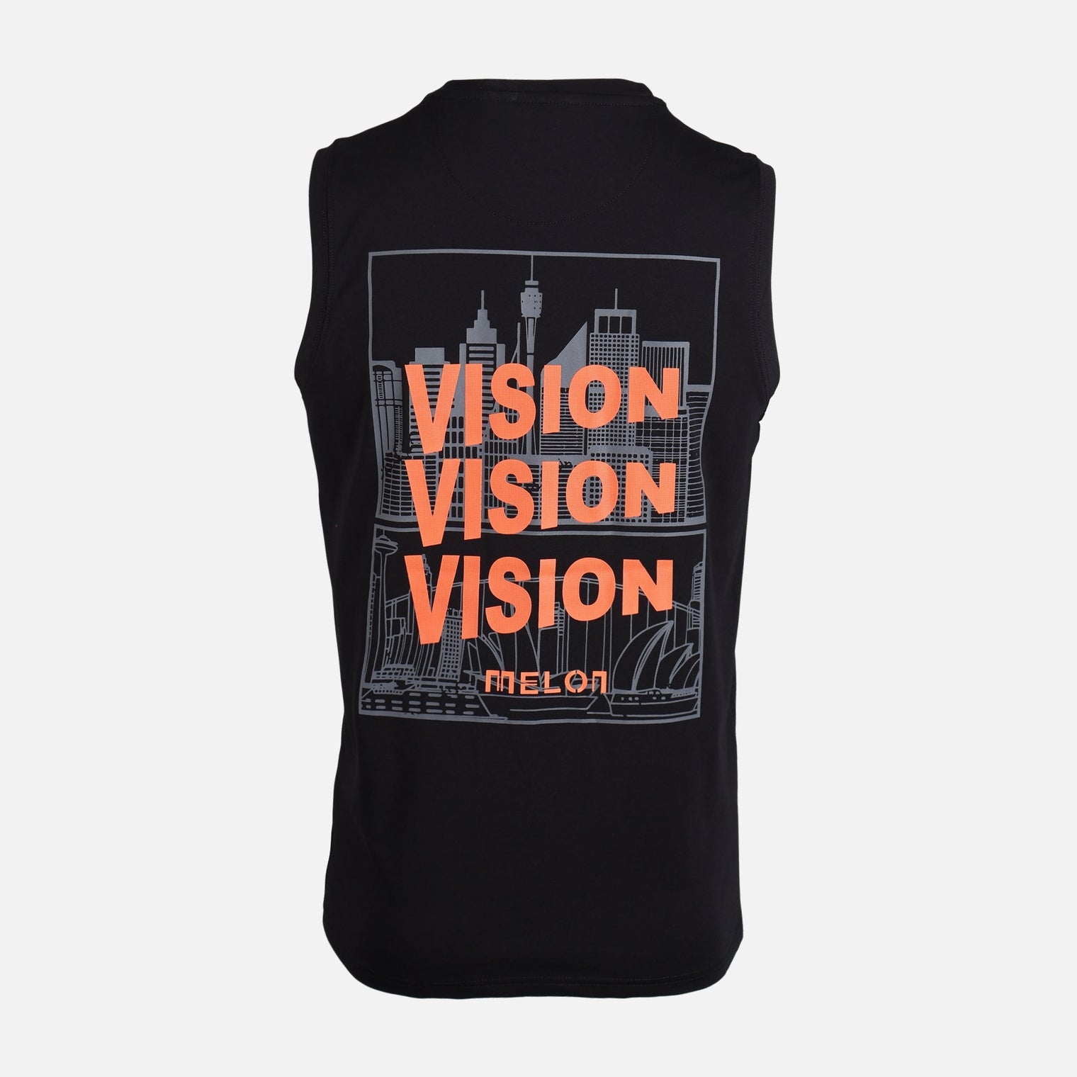 MEN VEST ROUND NECK REGULAR FIT