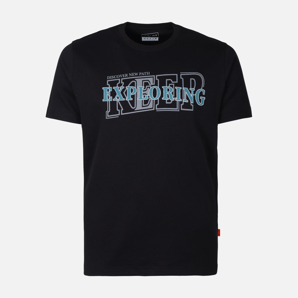 MEN T-SHIRT ROUND NECK REGULAR FIT