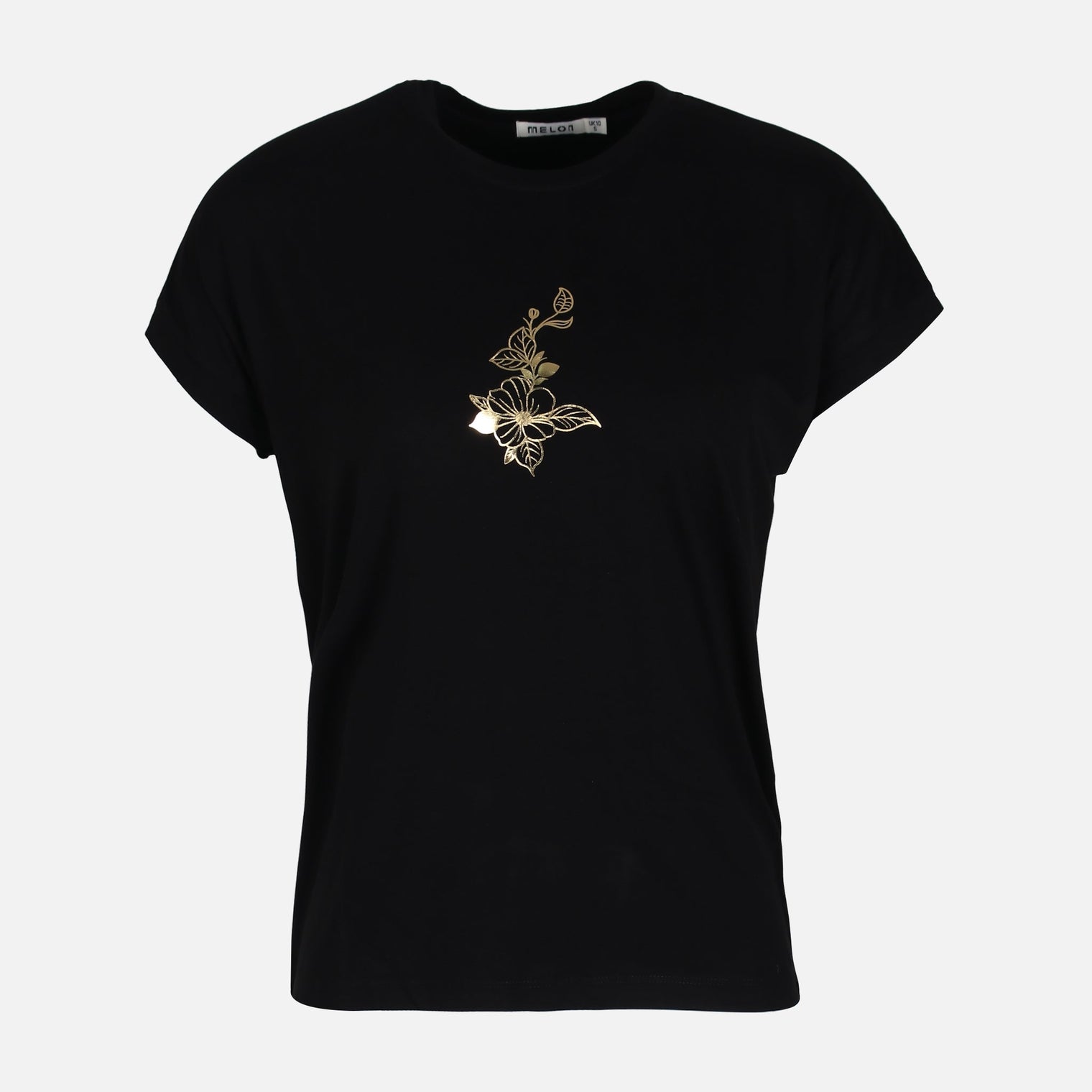 WOMEN VISCOSE LOOSE SHORT SLEEVE TEE