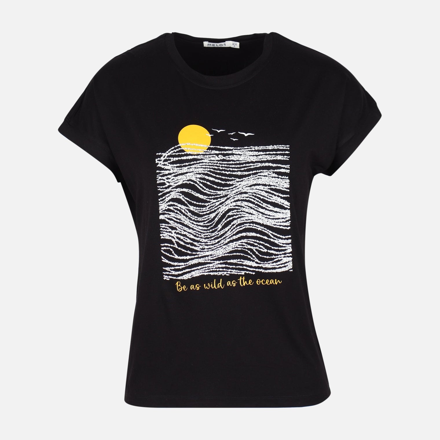 WOMEN VISCOSE LOOSE T-SHIRT