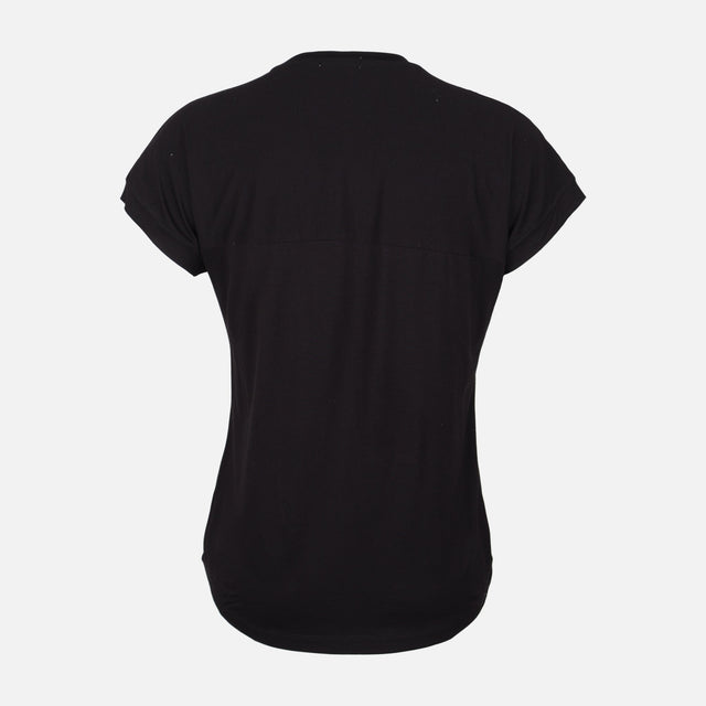 WOMEN VISCOSE LOOSE T-SHIRT