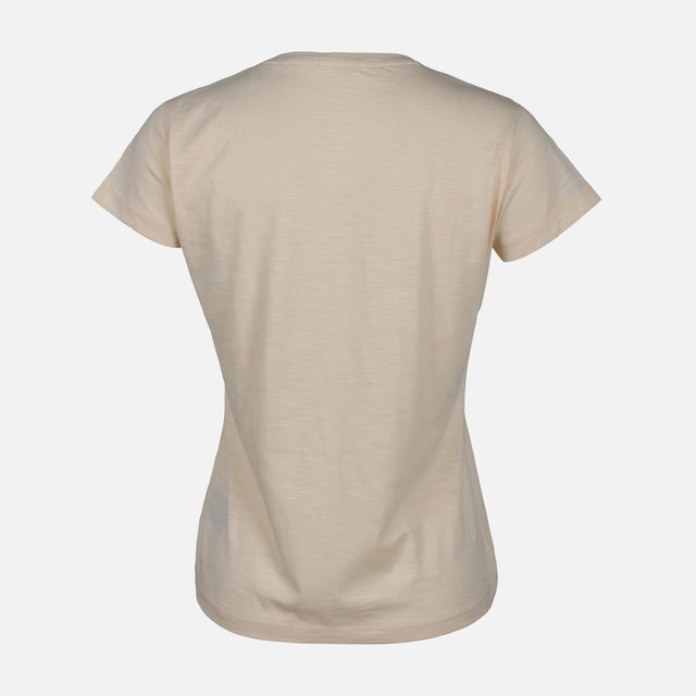 WOMEN SLUB LOOSE SHORT SLEEVE TEE