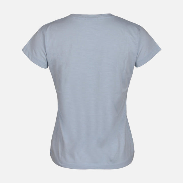 WOMEN SLUB LOOSE SHORT SLEEVE TEE