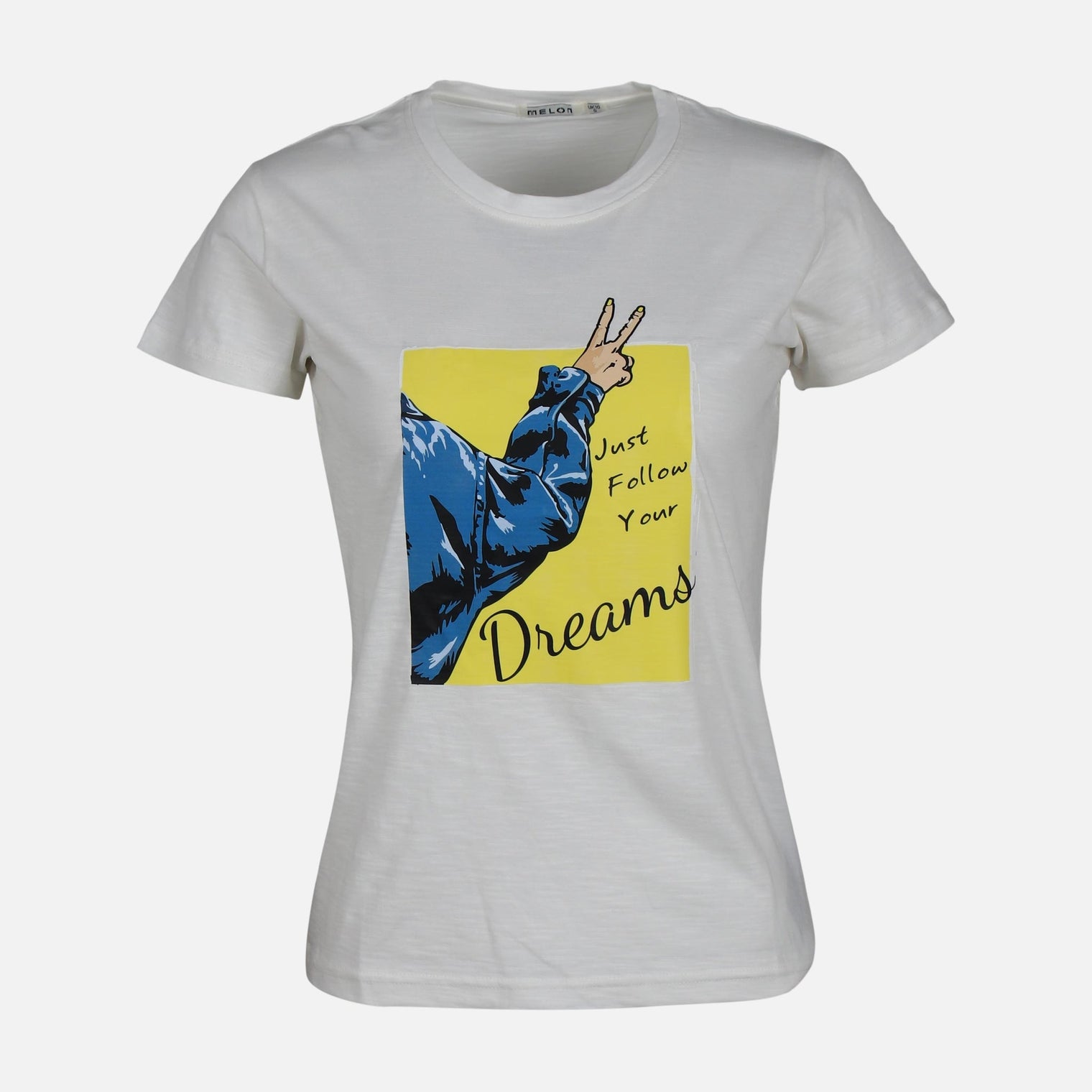 WOMEN SLUB LOOSE SHORT SLEEVE TEE