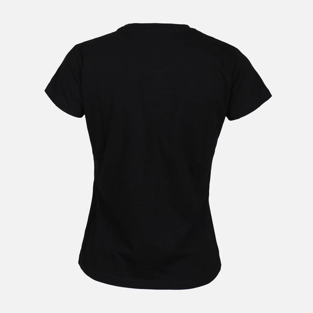 WOMEN SLUB LOOSE SHORT SLEEVE TEE