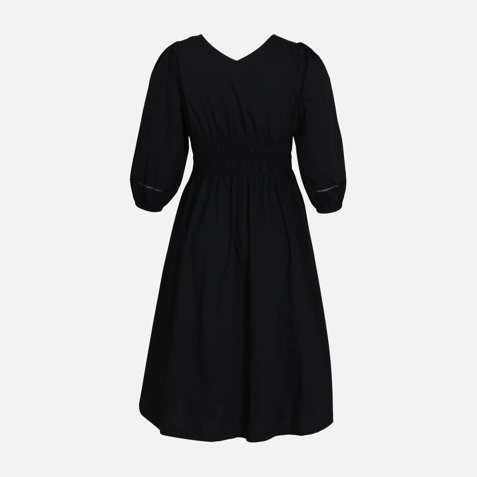 WOMEN SHORT SLEEVE LONG DRESS