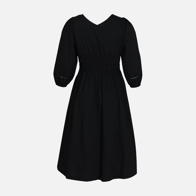 WOMEN SHORT SLEEVE LONG DRESS