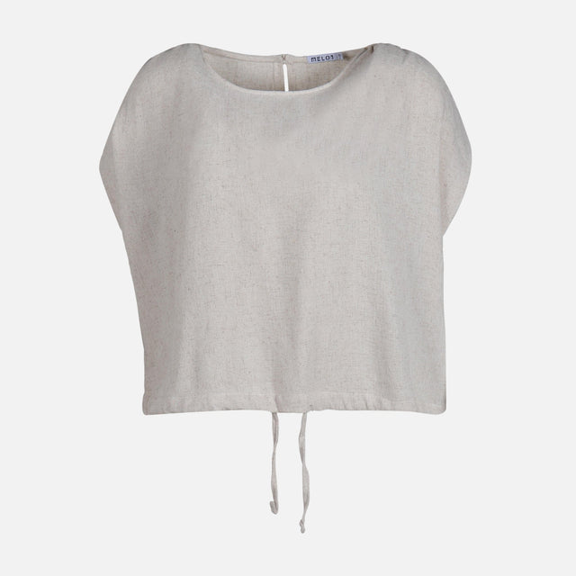 WOMEN SLEEVE LESS LOOSE TOP