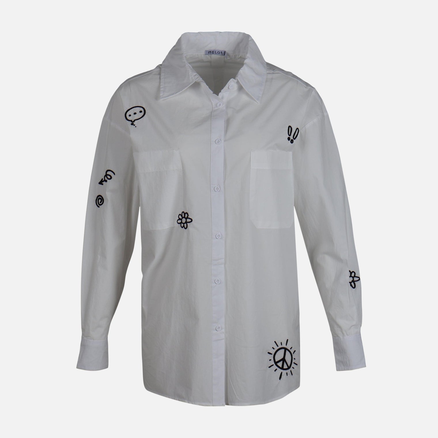 WOMEN OVERSIZED LONG SHIRT