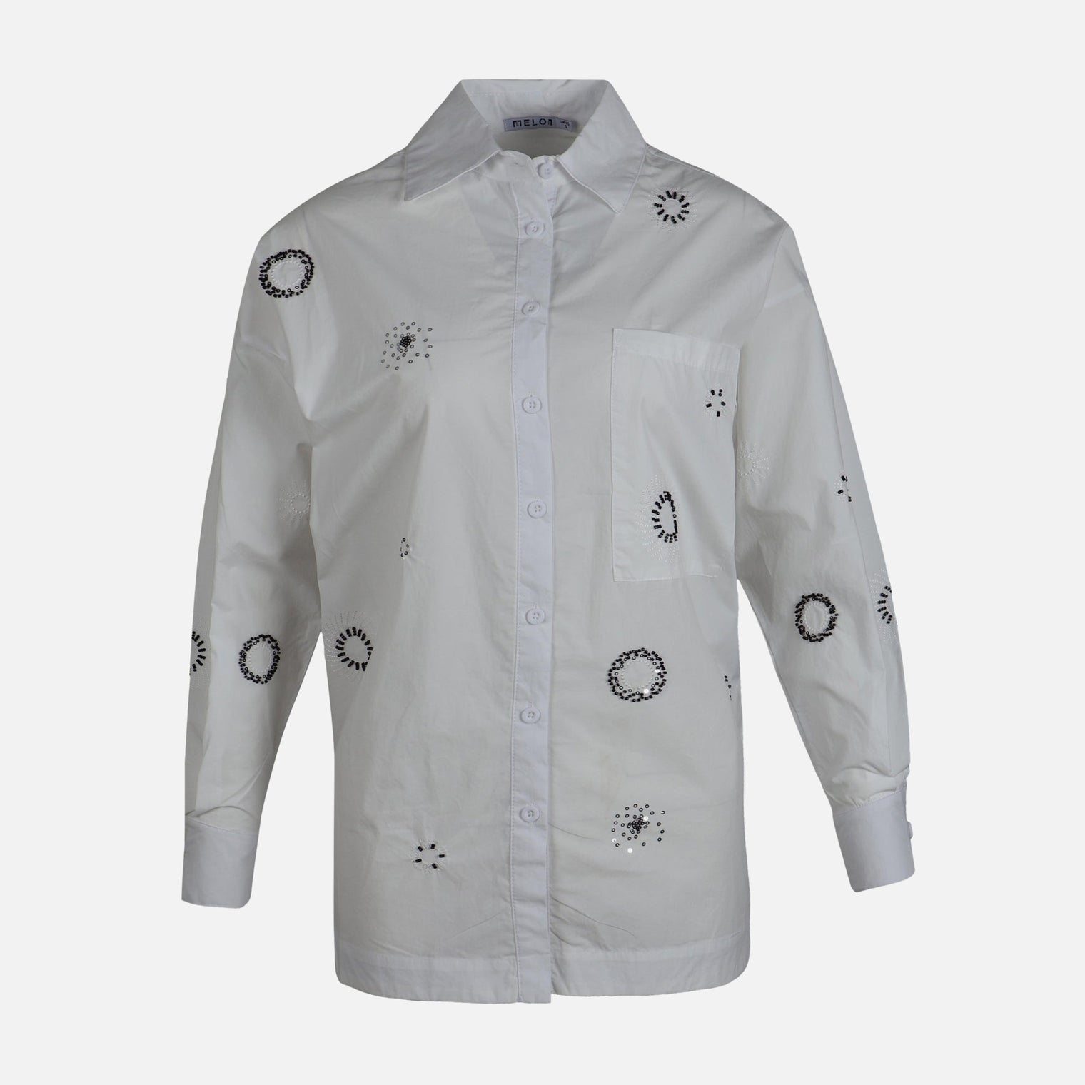 WOMEN OVERSIZED LONG SHIRT