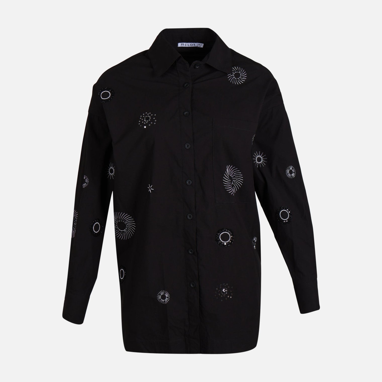 WOMEN OVERSIZED LONG SHIRT