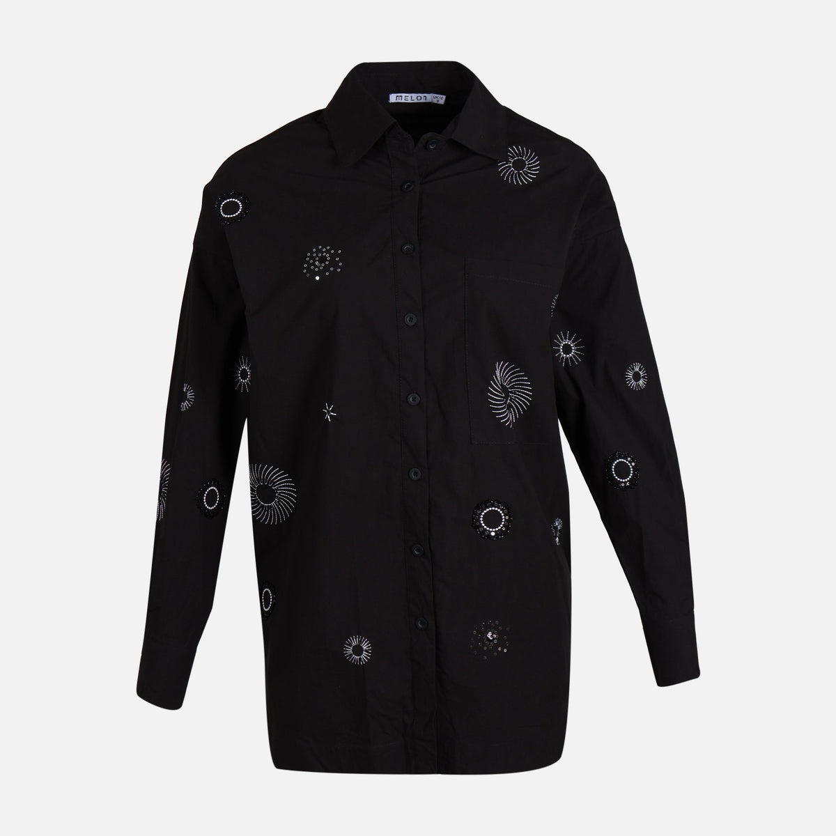 WOMEN OVERSIZED LONG SHIRT