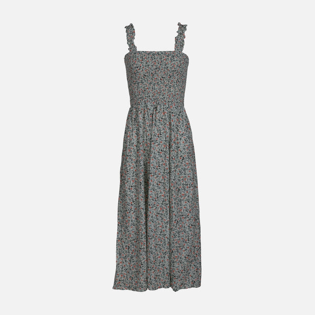 WOMEN SLEEVE LESS LONG DRESS