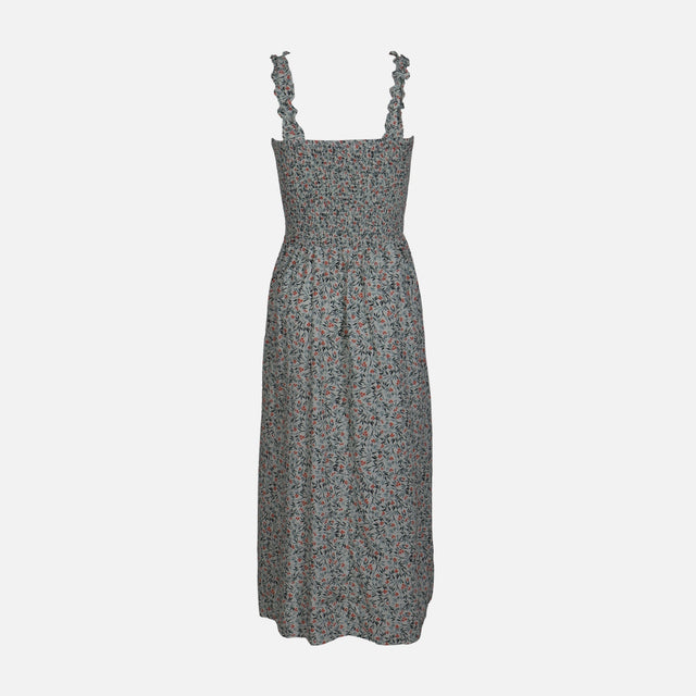 WOMEN SLEEVE LESS LONG DRESS