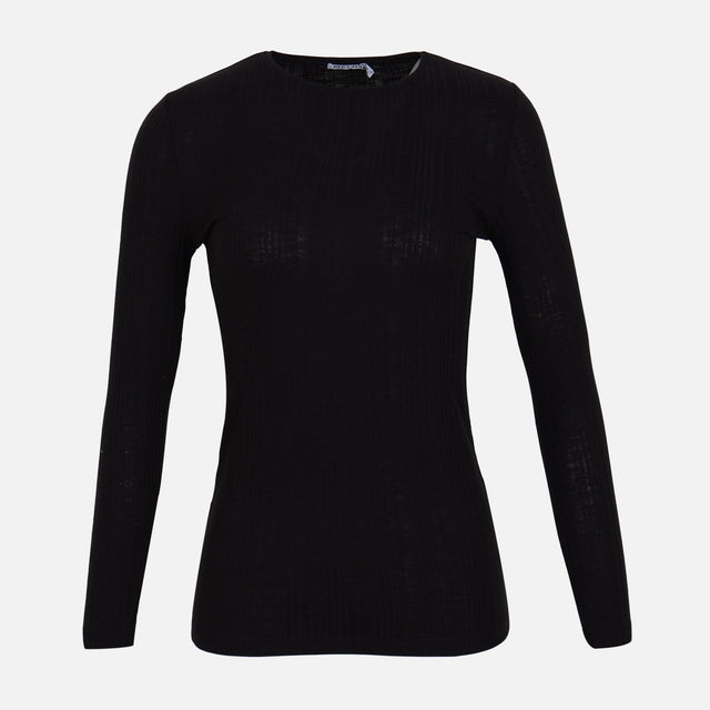 WOMEN 3/4 SLEEVE BASIC TOP