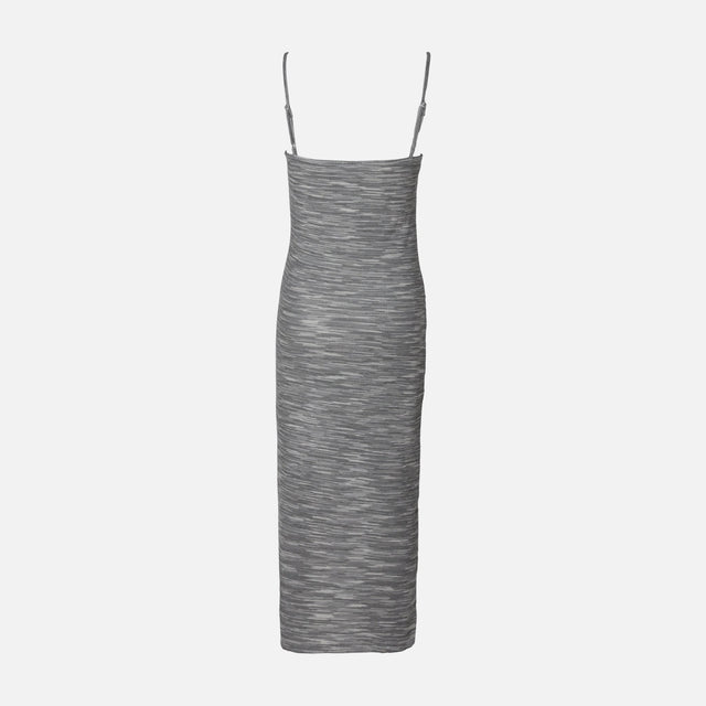 WOMEN SLEEVE LESS LONG DRESS