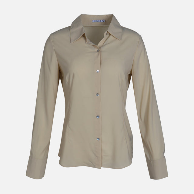 WOMEN BASIC LONG SLEEVE SHIRT