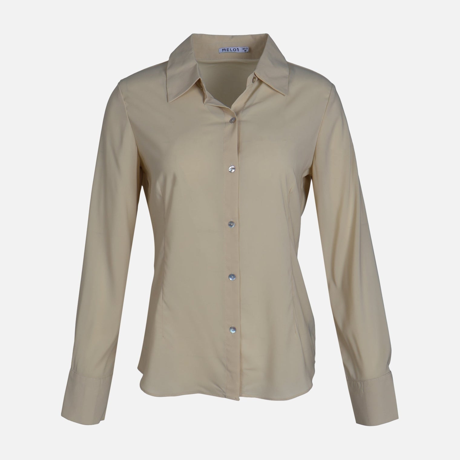 WOMEN BASIC LONG SLEEVE SHIRT