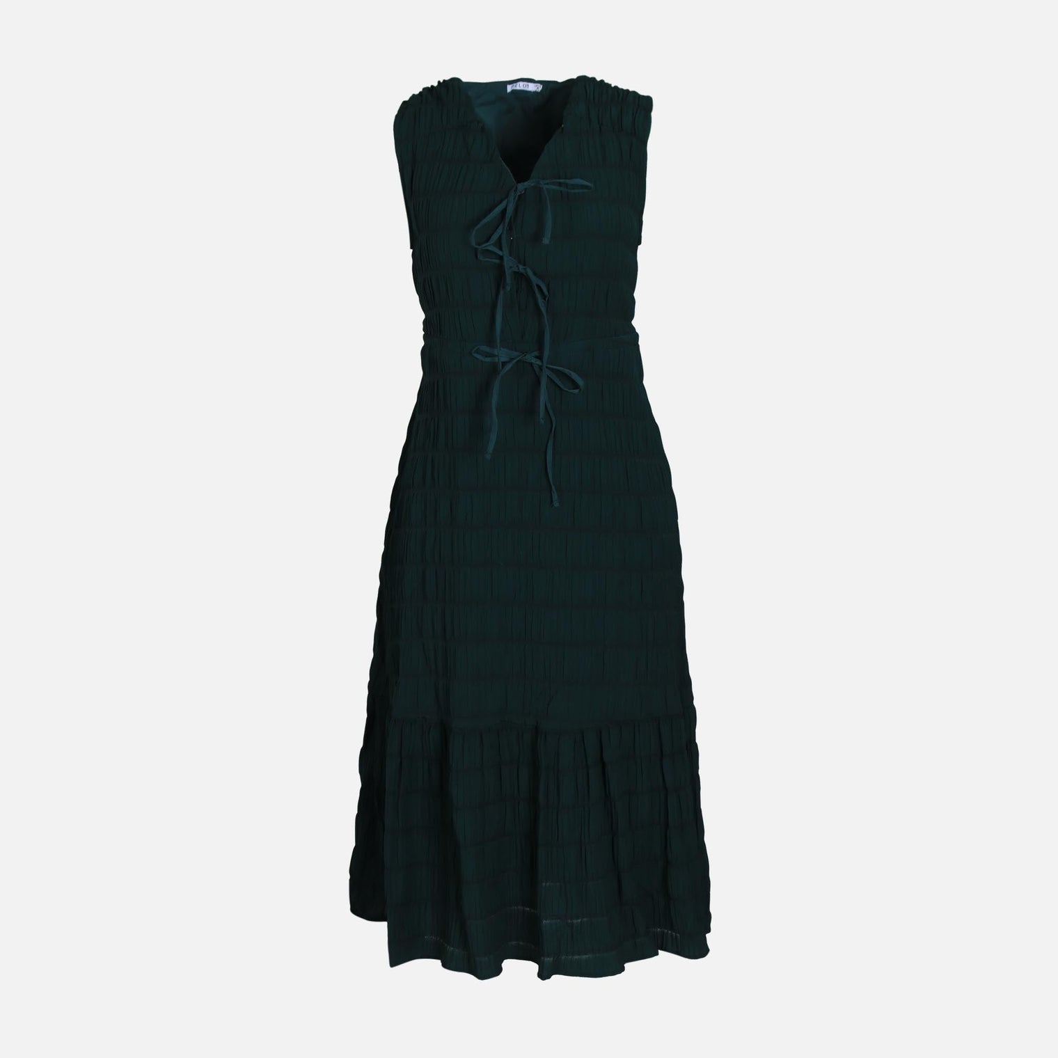 WOMEN SLEEVE LESS LONG DRESS