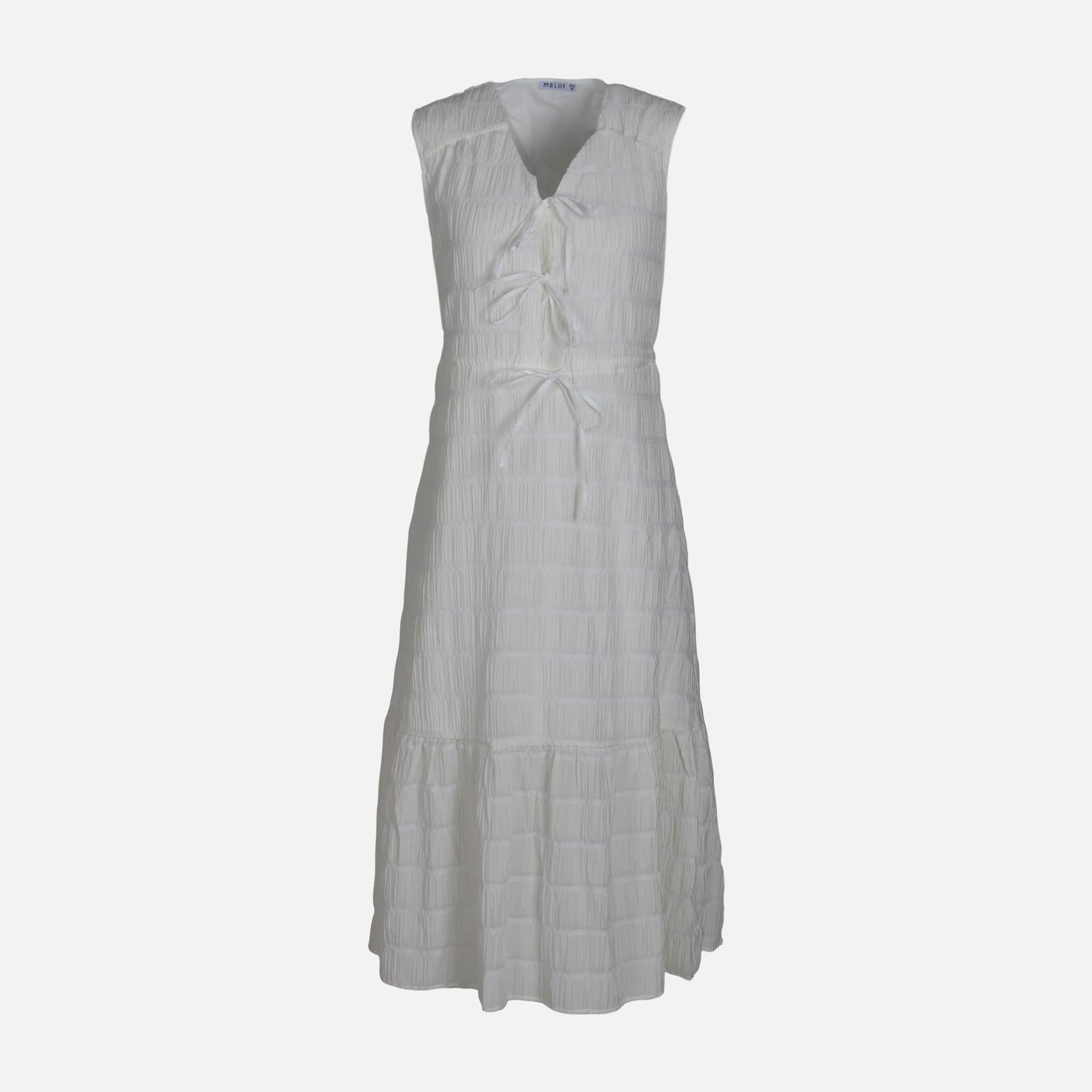 WOMEN SLEEVE LESS LONG DRESS