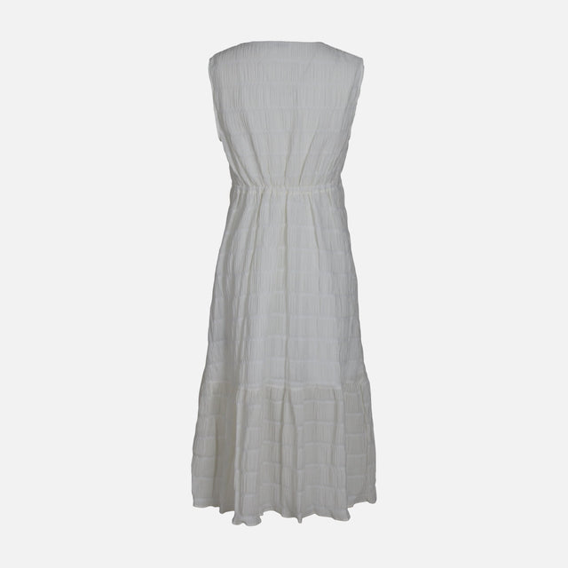 WOMEN SLEEVE LESS LONG DRESS