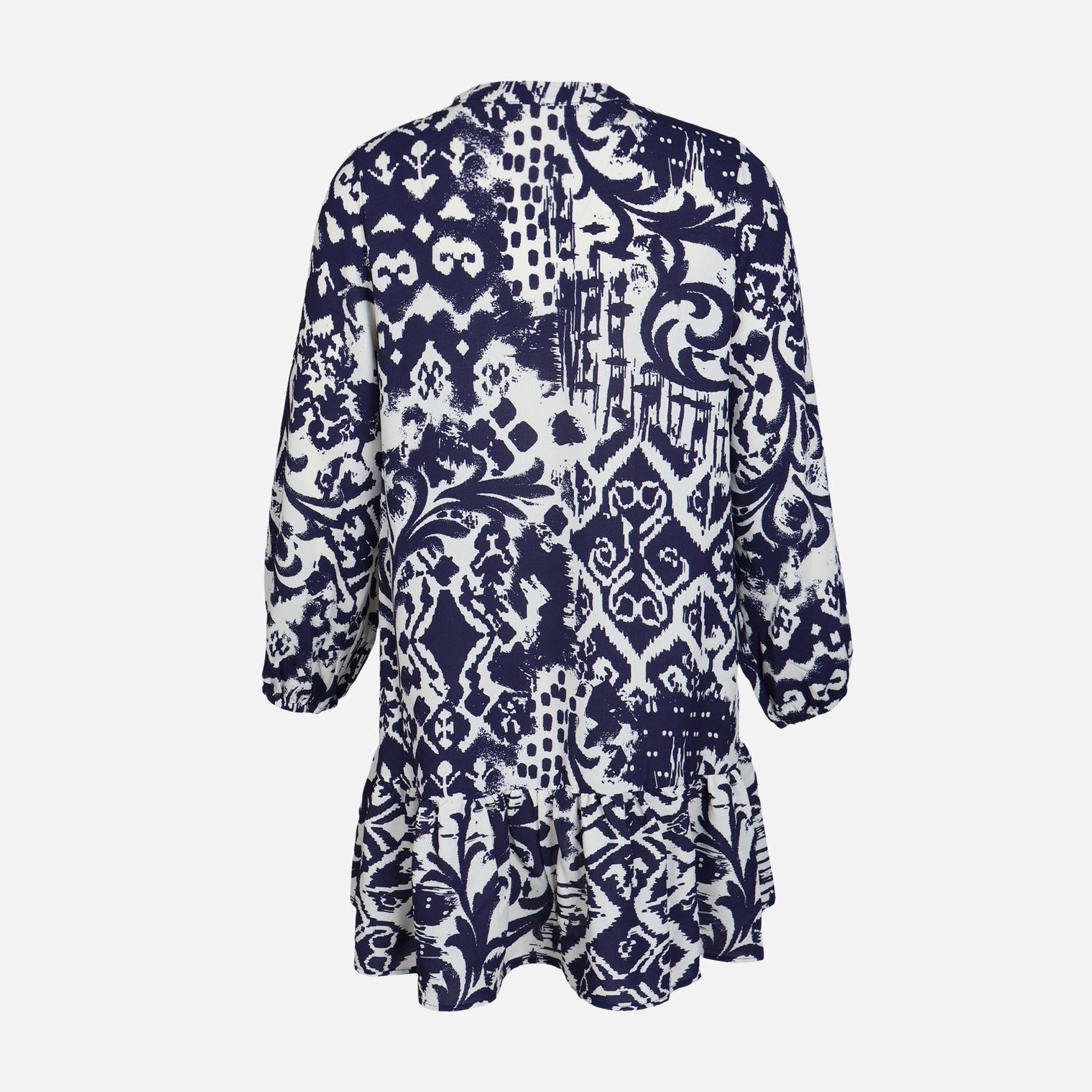 WOMEN LONG SLEEVE MIDI DRESS