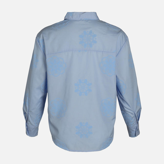 WOMEN LOOSE LACER SHIRT