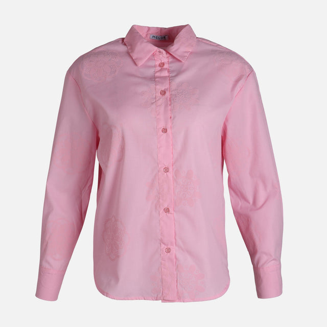 WOMEN LOOSE LACER SHIRT