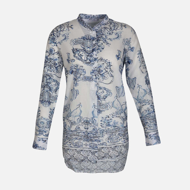 WOMEN FLORAL TUNIC