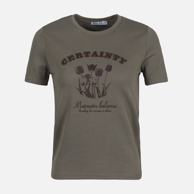 WOMEN CROPPED TEE