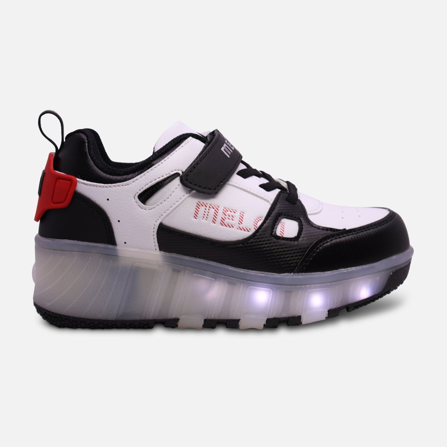 BOYS WHEELS VELCRO LIGHTING SHOES