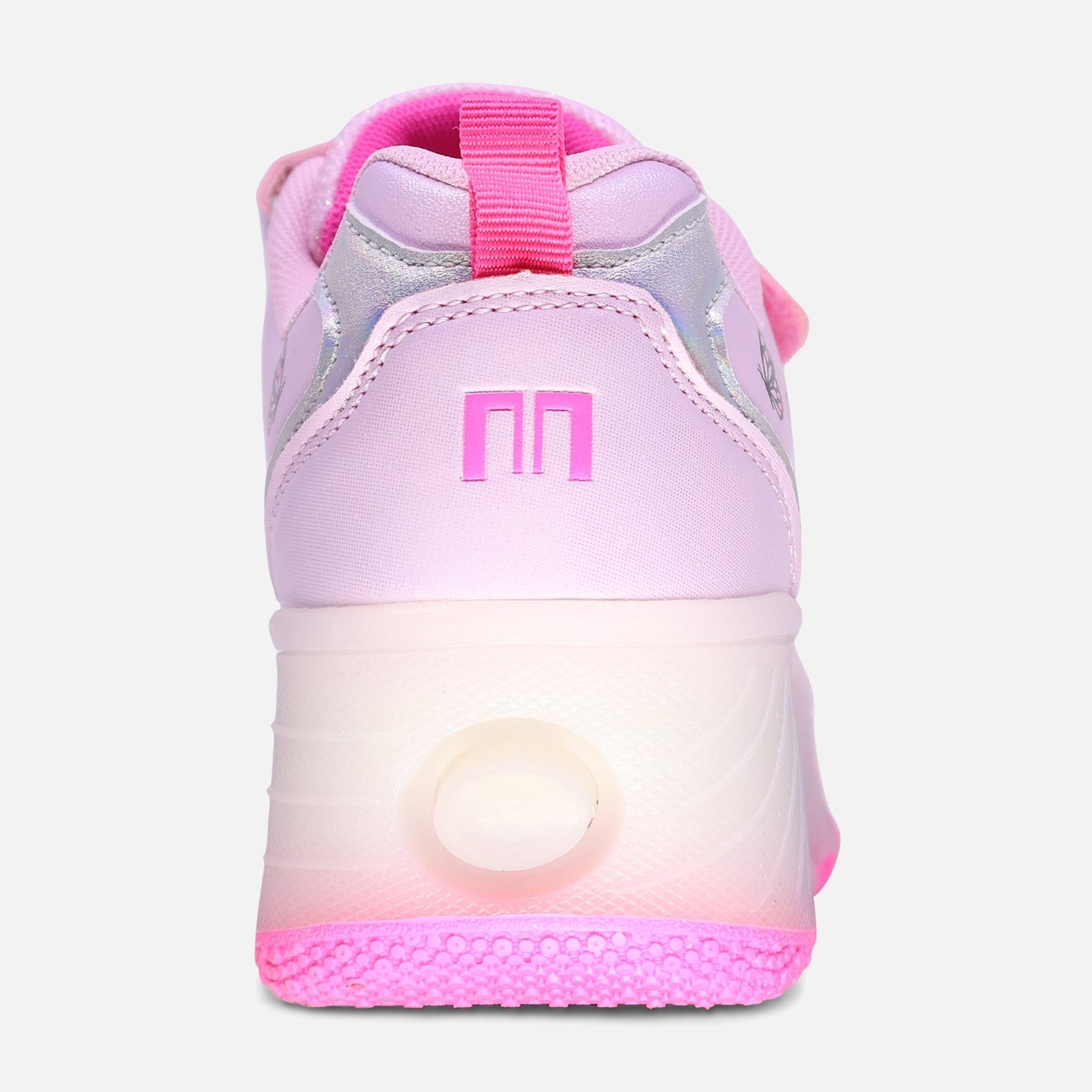 GIRLS WHEELS VELCRO LIGHTING SHOES