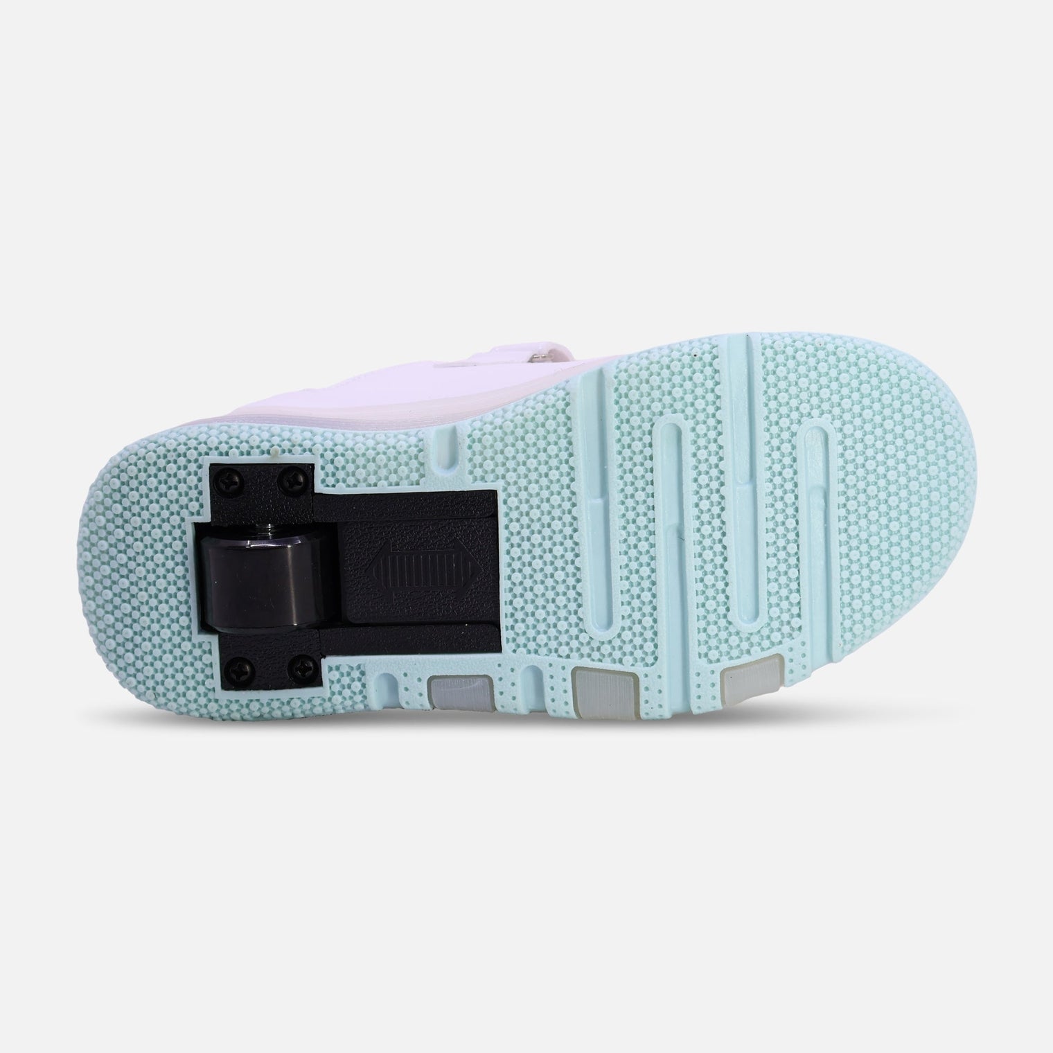GIRLS WHEELS VELCRO LIGHTING SHOES