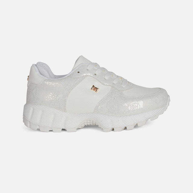 LADIES CASUAL LACE-UP SHOES