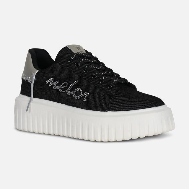LADIES CASUAL LACE-UP SHOES