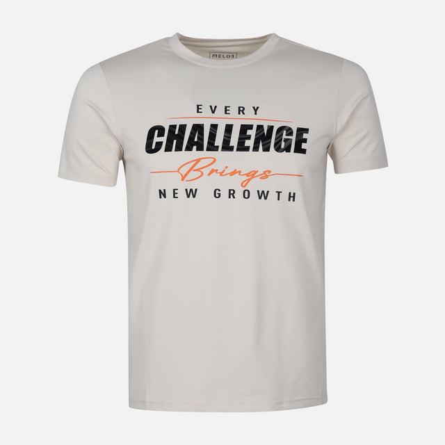 MEN T-SHIRT ROUND NECK REGULAR FIT