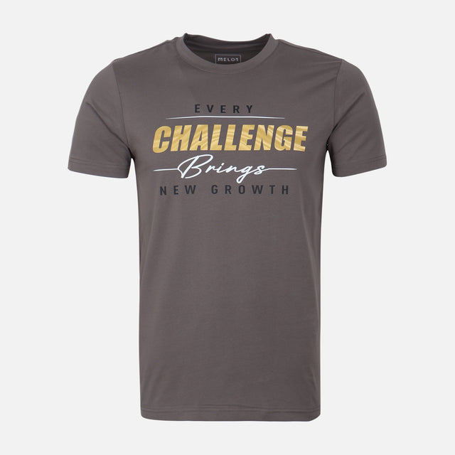 MEN T-SHIRT ROUND NECK REGULAR FIT